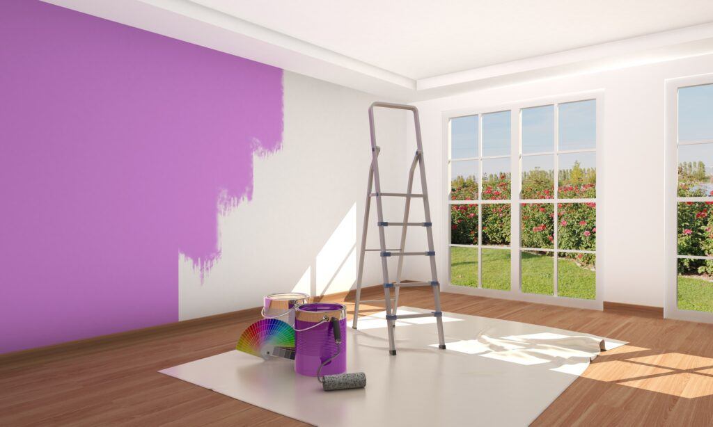 Travaux de peinture